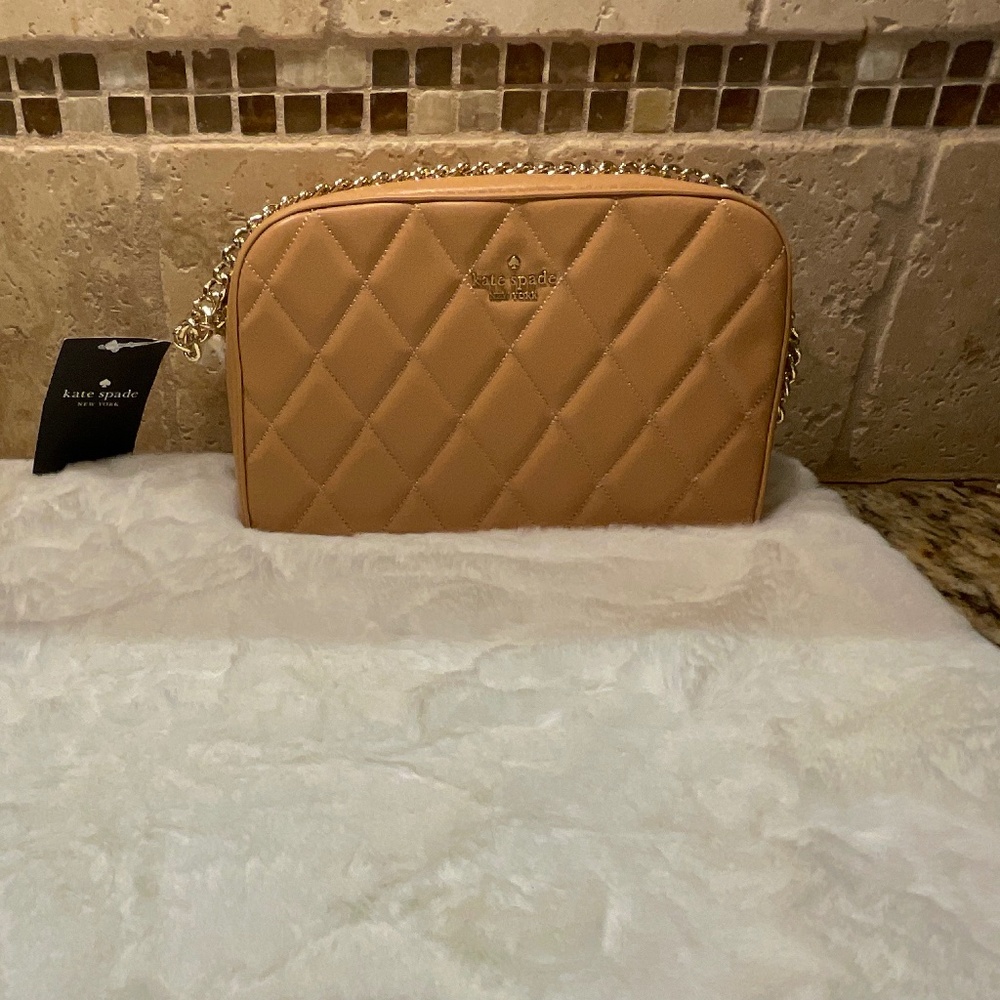 Carey Quilted Mini Camera Bag New